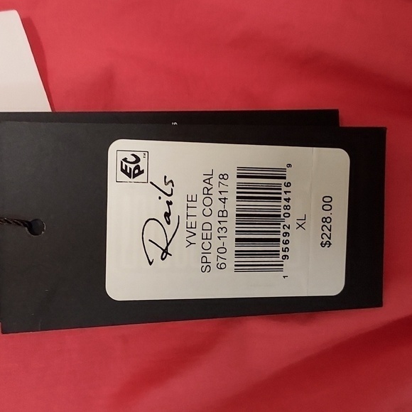 Rails Yvette Dress in Spiced Coral - Picture 10 of 14